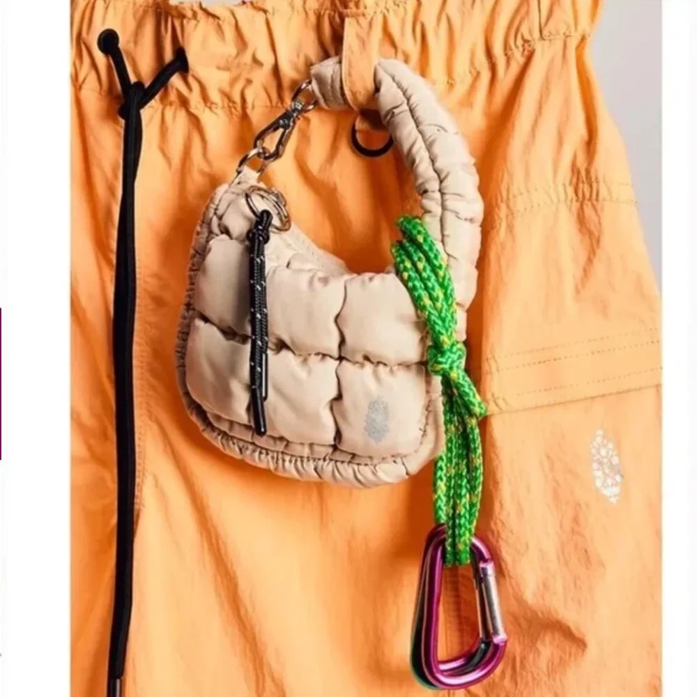 Free People Quilted Micro Pouch